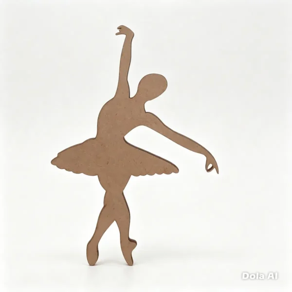 Adorno silueta bailarina
